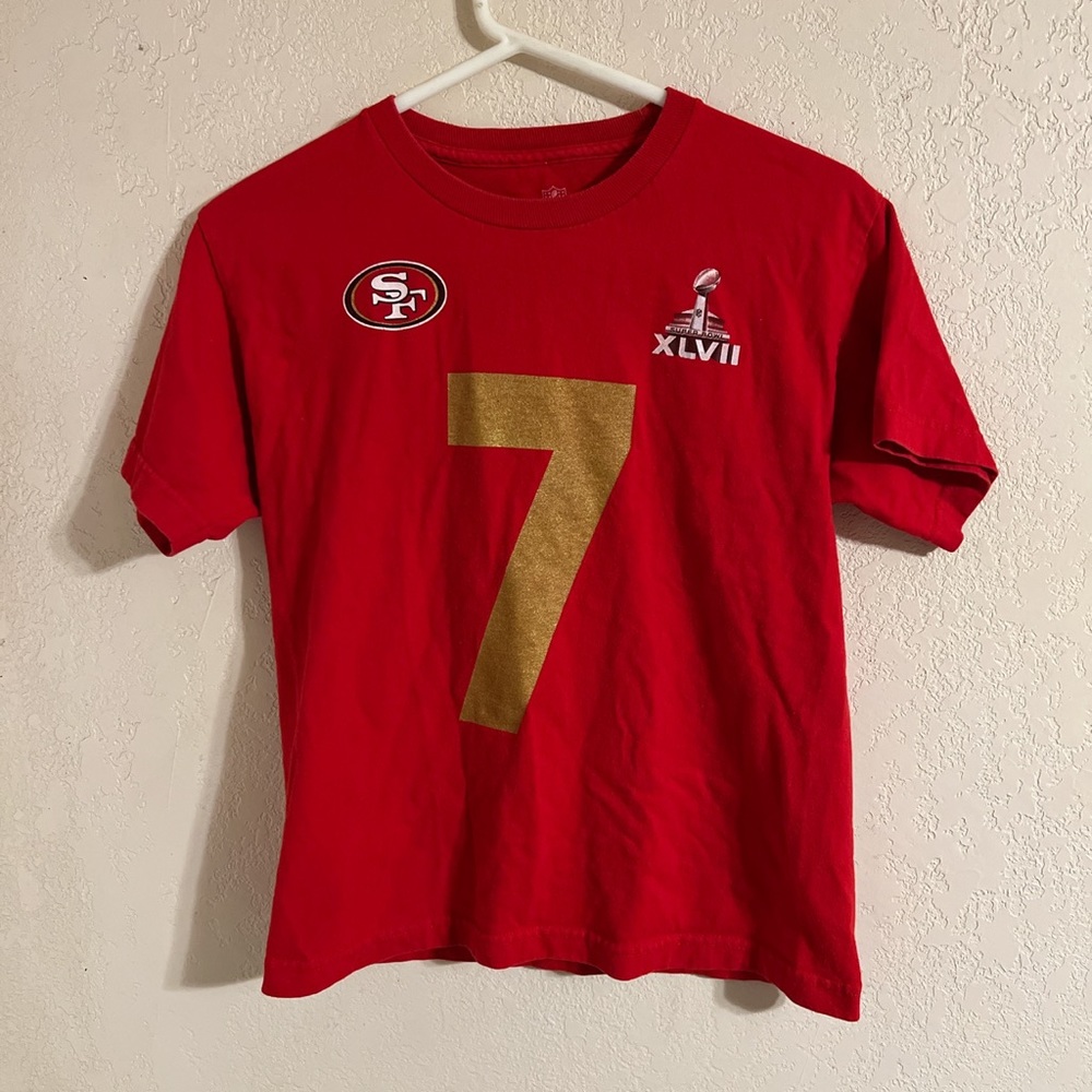 San Francisco 49ers Forty Niners Kapernick shirt.